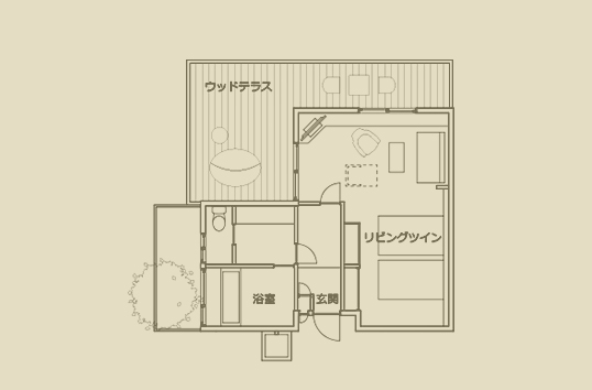 里山ヒュッテ Type J （ドッグフレンドリー）